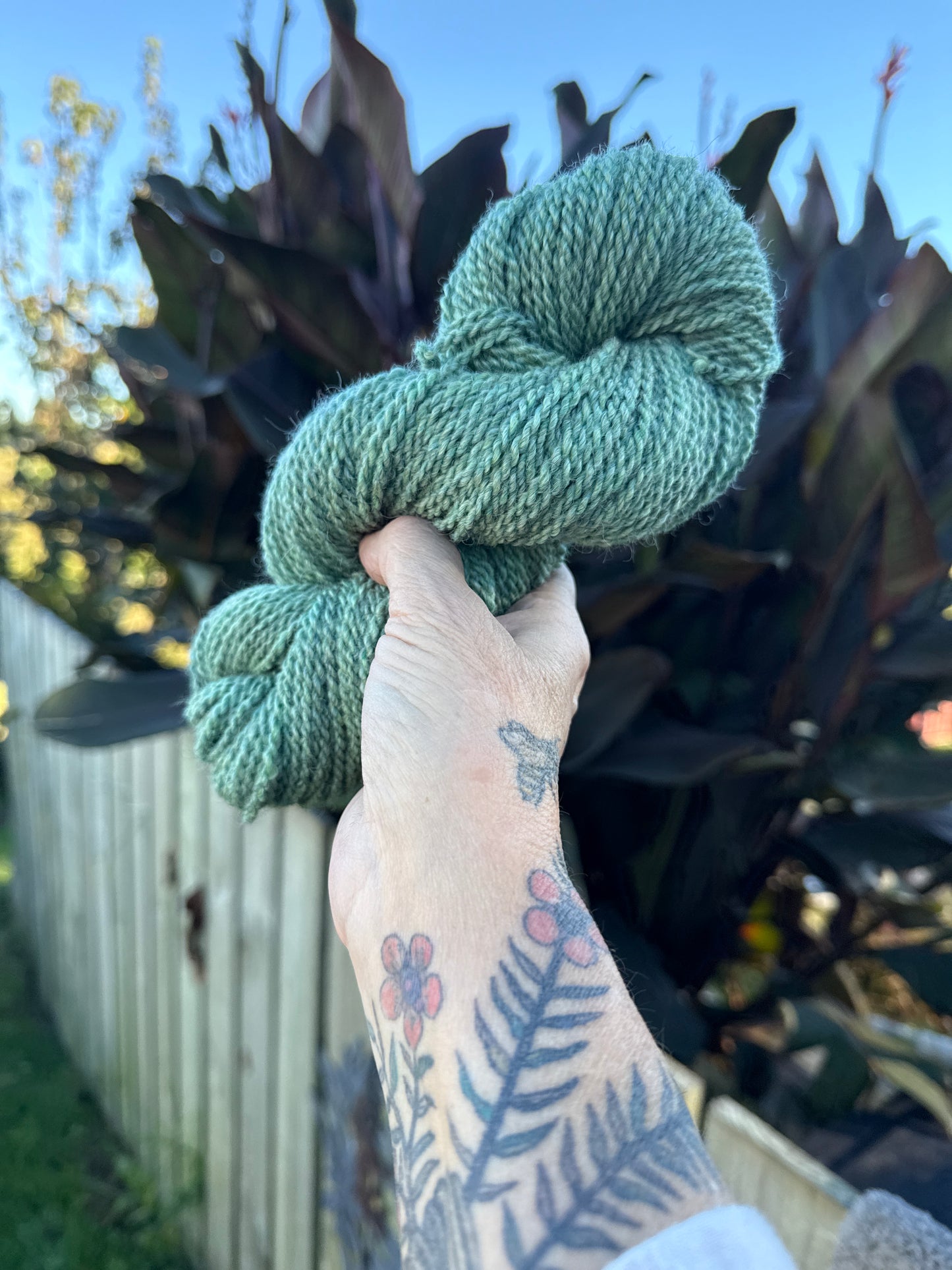 Sage chunky
